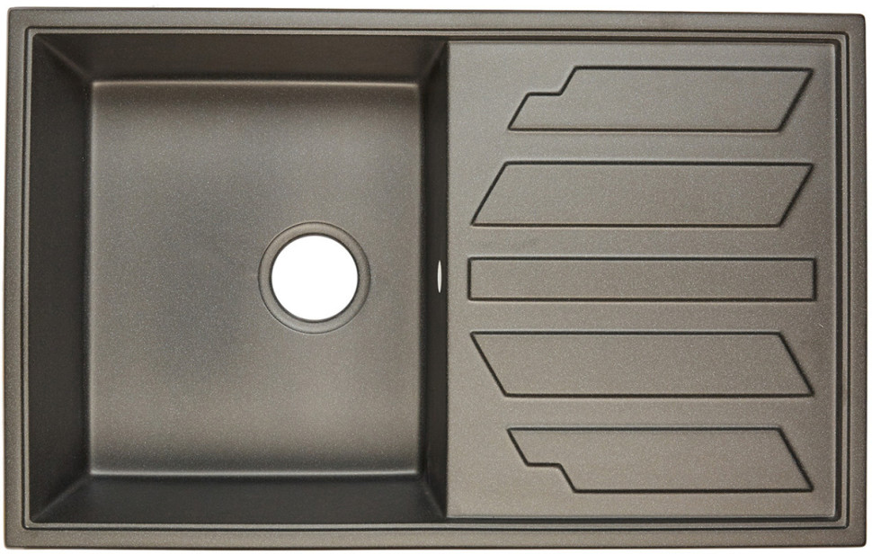 Кухонная мойка Granula GR-8002 (Чёрный)