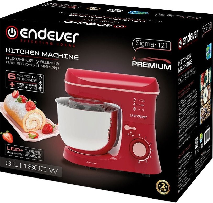 Кухонный комбайн Endever Sigma-121 Кухонный комбайн Endever Sigma-121