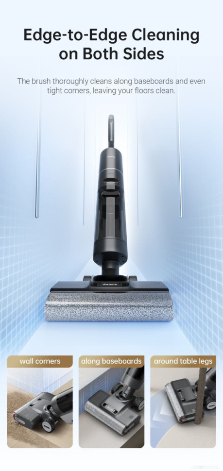 Вертикальный пылесос с влажной уборкой Dreame H13 Pro Wet and Dry Vacuum (международная версия) Вертикальный пылесос с влажной уборкой Dreame H13 Pro Wet and Dry Vacuum (международная версия)