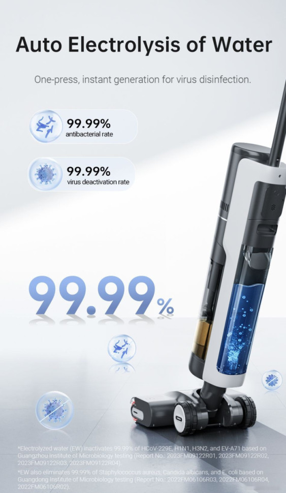 Вертикальный пылесос с влажной уборкой Dreame H13 Pro Wet and Dry Vacuum (международная версия) Вертикальный пылесос с влажной уборкой Dreame H13 Pro Wet and Dry Vacuum (международная версия)