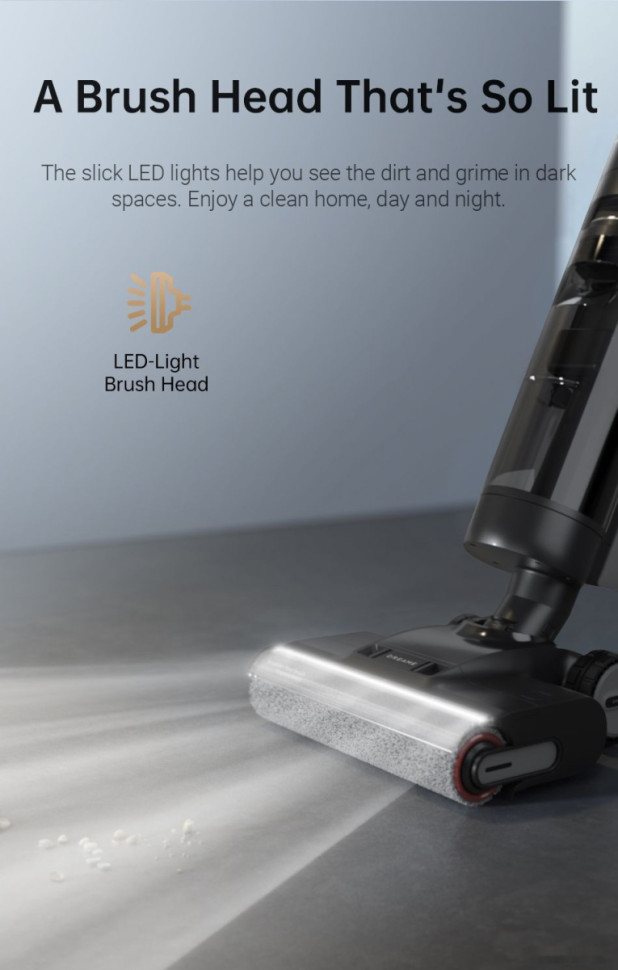 Вертикальный пылесос с влажной уборкой Dreame H13 Pro Wet and Dry Vacuum (международная версия) Вертикальный пылесос с влажной уборкой Dreame H13 Pro Wet and Dry Vacuum (международная версия)