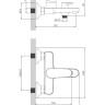 Смеситель Diadonna D91-330117SY Смеситель Diadonna D91-330117SY