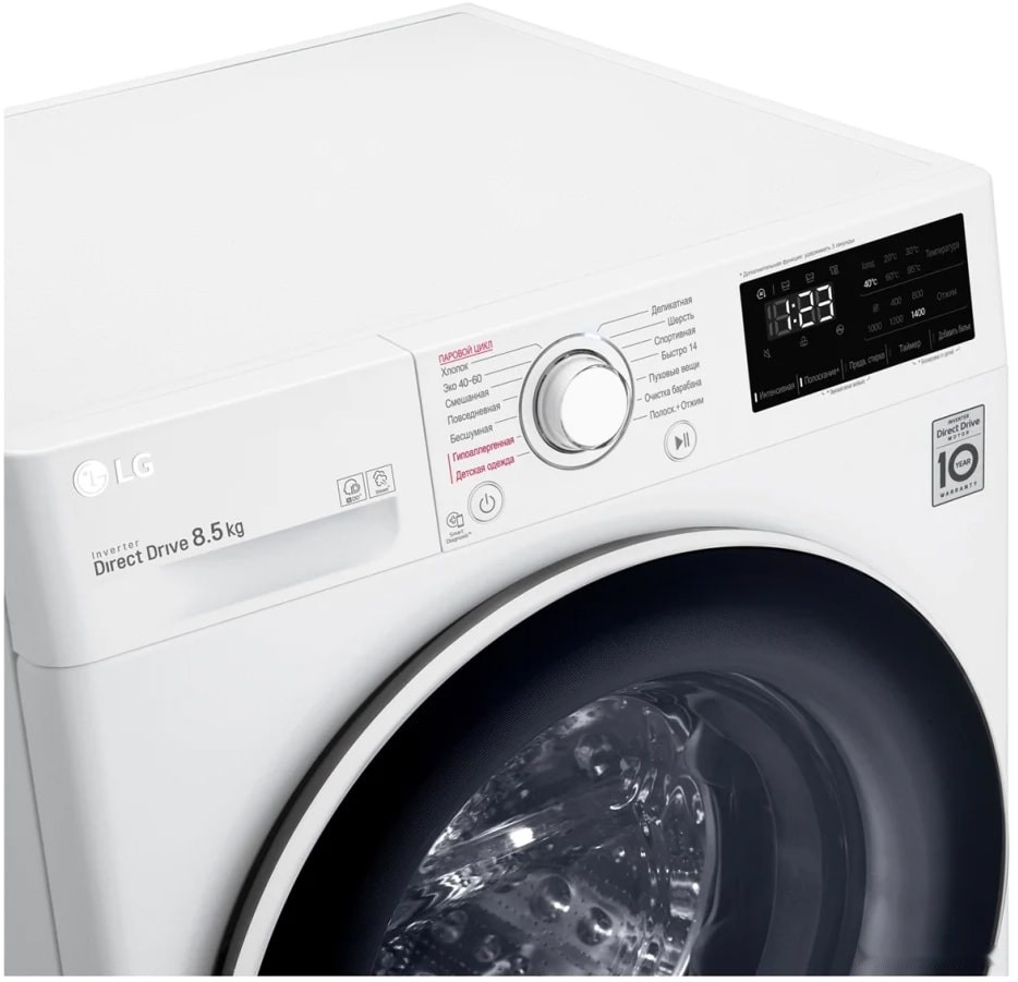 Стиральная машина LG F4V3ES0W Стиральная машина LG F4V3ES0W