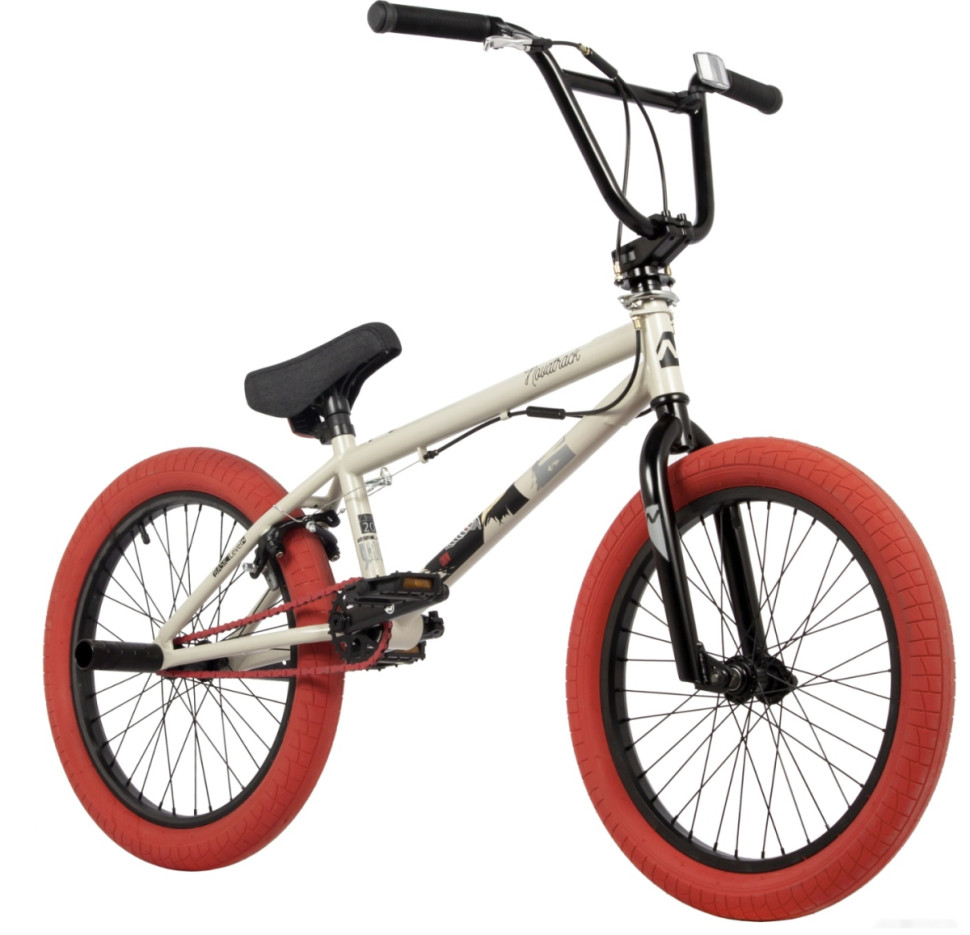 Велосипед Novatrack Crow 2024 20BMX.CROW.GR4 (серый)