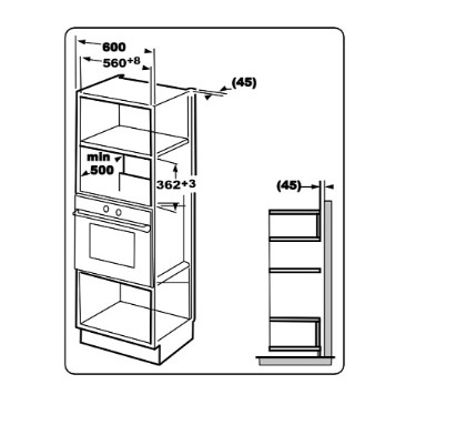 Микроволновая печь Evelux MW 20 B
