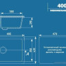 Кухонная мойка Ulgran U-404 (графитовый)