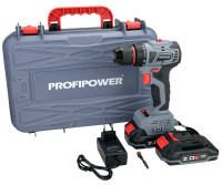 Дрель-шуруповерт Profipower MKBL-18B (с 2-мя АКБ, кейс)