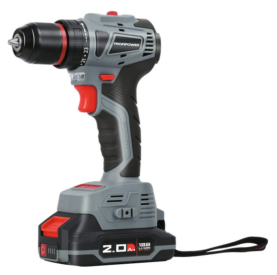 Дрель-шуруповерт Profipower MKBL-18B (с 2-мя АКБ, кейс) Дрель-шуруповерт Profipower MKBL-18B (с 2-мя АКБ, кейс)