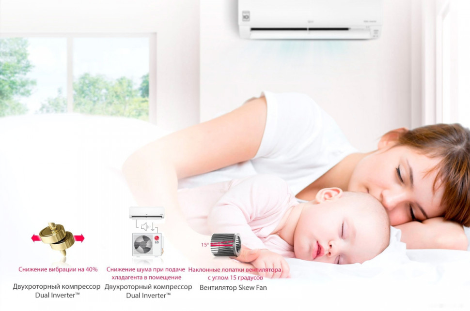 Сплит-система LG Evo Max DC24RH Сплит-система LG Evo Max DC24RH