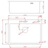 Кухонная мойка Avina HM6548 (нержавеющая сталь) Кухонная мойка Avina HM6548 (нержавеющая сталь)