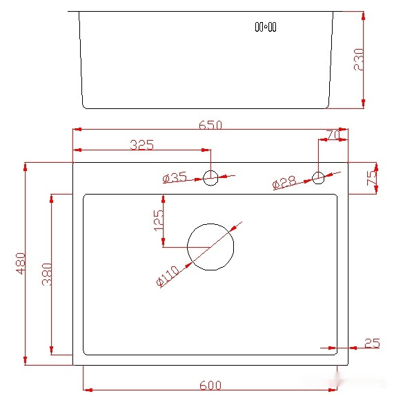 Кухонная мойка Avina HM6548 (нержавеющая сталь) Кухонная мойка Avina HM6548 (нержавеющая сталь)