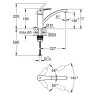 Смеситель Grohe Eurosmart 3328130E