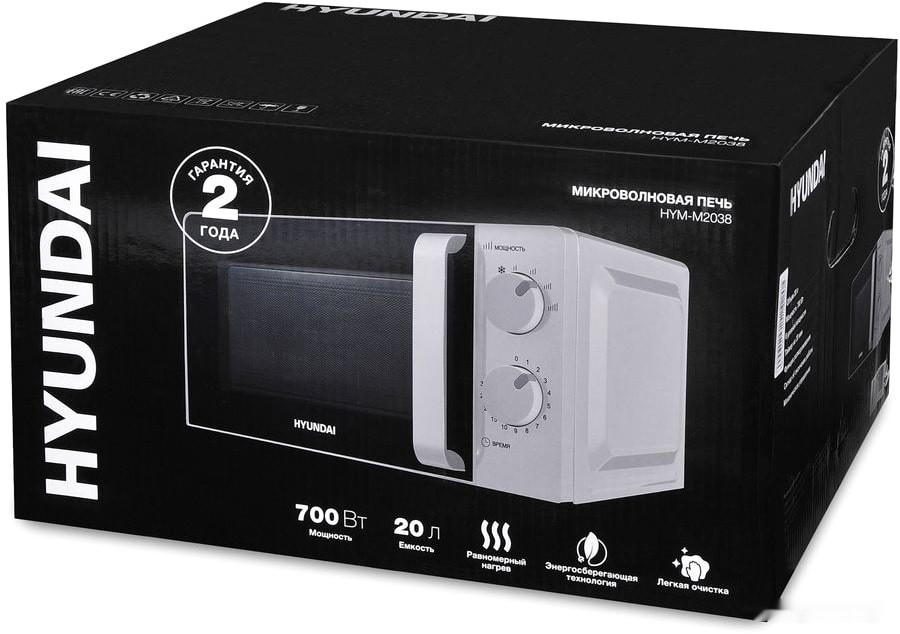 Микроволновая печь Hyundai HYM-M2038 Микроволновая печь Hyundai HYM-M2038