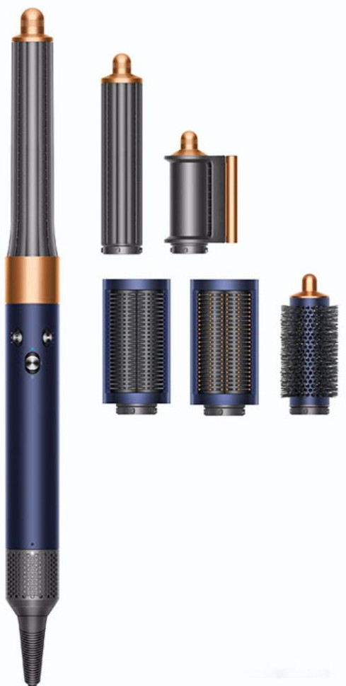 Фен Dyson Airwrap Complete Long HS05 (берлинская лазурь/медный)