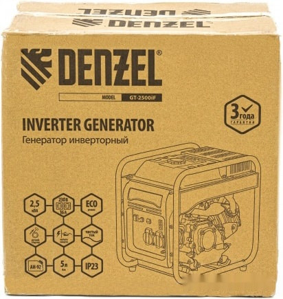 Генератор Denzel GT-2500iF Генератор Denzel GT-2500iF