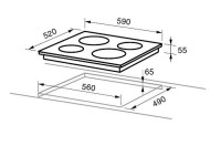 Варочная панель Midea MCH64260F