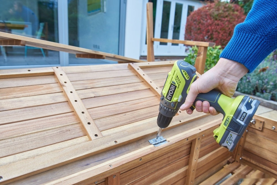 Ударная дрель-шуруповерт Ryobi R18PD2-220S 5133004459 (с 2-мя АКБ, сумка)