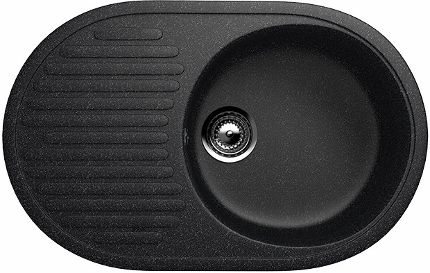 Кухонная мойка Ulgran U-107 308 (ЧЕРНЫЙ)
