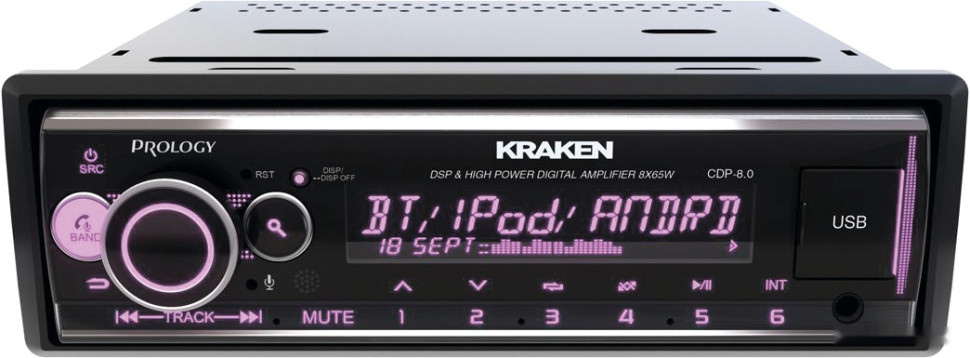 Автомагнитола Prology CDP-8.0 Kraken