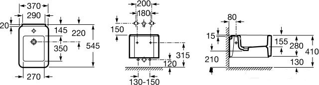 Биде Roca Element [357576000]