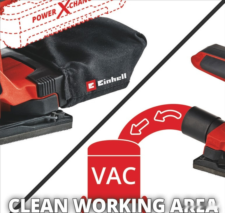 Шлифовальная машина Einhell TC-OS 18/187 Li Solo