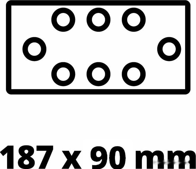 Шлифовальная машина Einhell TC-OS 18/187 Li Solo