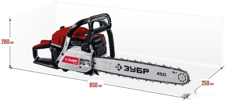 Бензопила ЗУБР ПБЦ-М49-45 Бензопила ЗУБР ПБЦ-М49-45