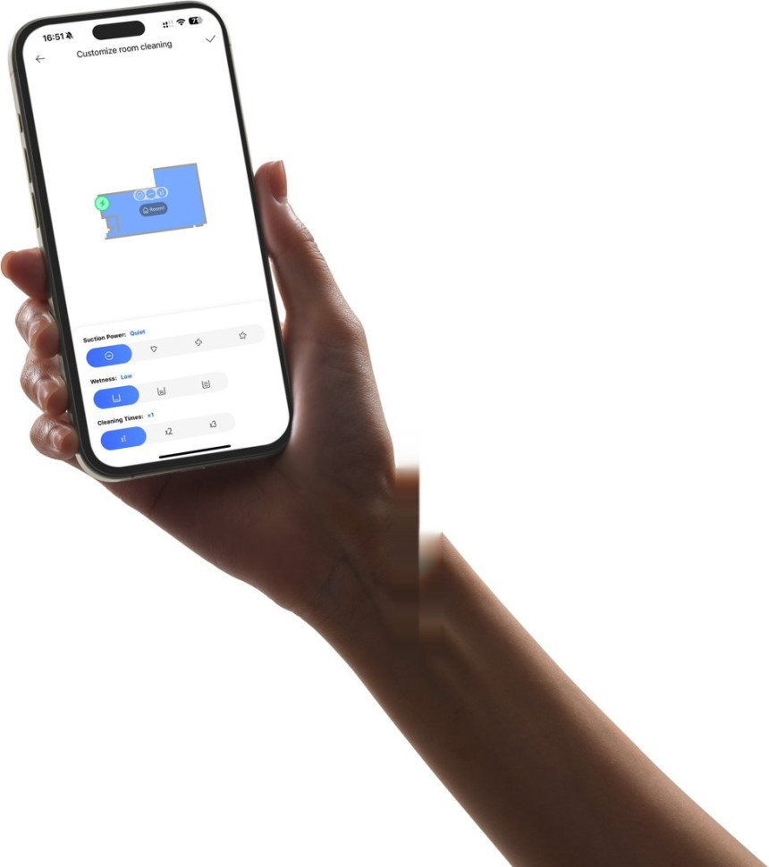 Робот-пылесос Dreame Trouver Robot Vacuum E20 Plus RLE12GD (евровилка, белый) Робот-пылесос Dreame Trouver Robot Vacuum E20 Plus RLE12GD (евровилка, белый)