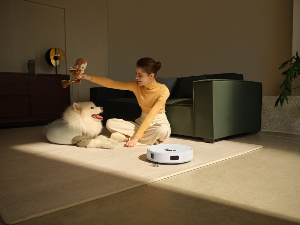 Робот-пылесос Dreame Trouver Robot Vacuum E20 Plus RLE12GD (евровилка, белый) Робот-пылесос Dreame Trouver Robot Vacuum E20 Plus RLE12GD (евровилка, белый)