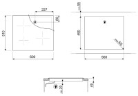 Варочная панель Smeg SI7633B