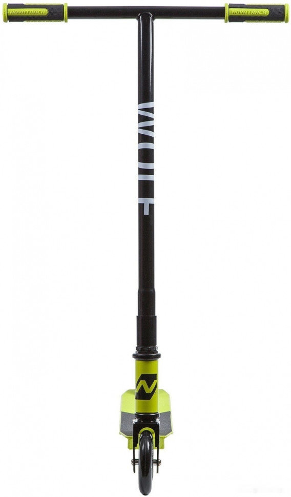 Самокат Novatrack Wolf EL 110P.WOLF.BGN9 (зеленый) Самокат Novatrack Wolf EL 110P.WOLF.BGN9 (зеленый)