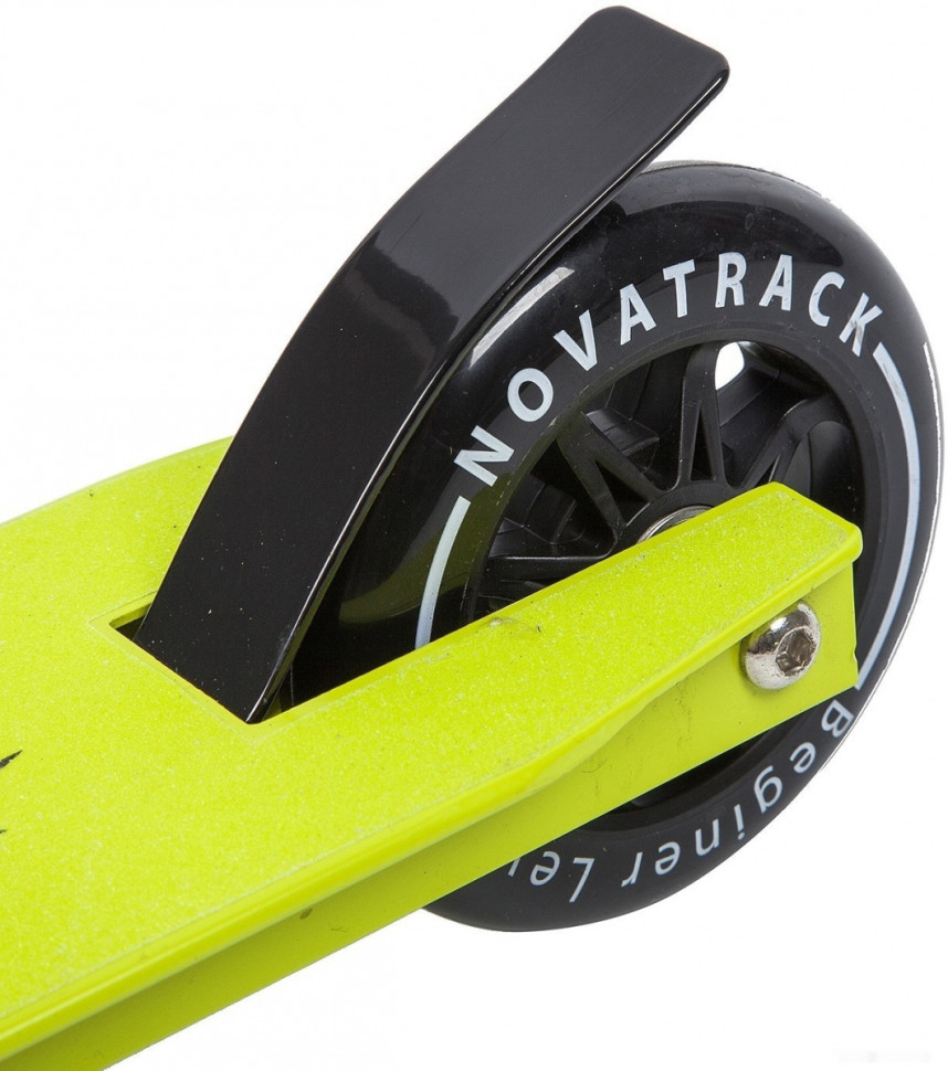 Самокат Novatrack Wolf EL 110P.WOLF.BGN9 (зеленый) Самокат Novatrack Wolf EL 110P.WOLF.BGN9 (зеленый)