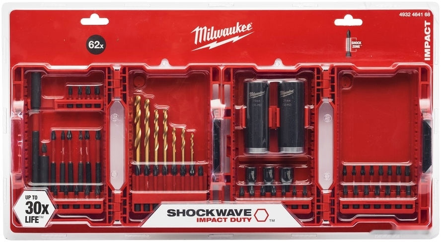 Набор бит Milwaukee 4932464168 (62 предмета) Набор бит Milwaukee 4932464168 (62 предмета)