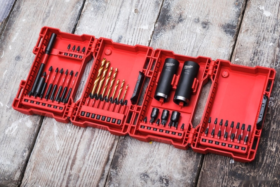 Набор бит Milwaukee 4932464168 (62 предмета) Набор бит Milwaukee 4932464168 (62 предмета)