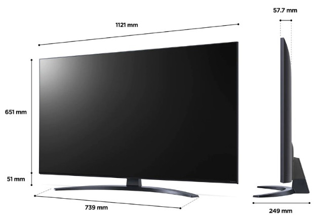 Телевизор LG NanoCell NANO76 43NANO766QA