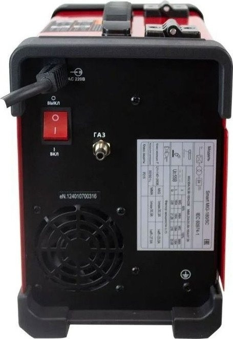 Сварочный инвертор Edon Smart MIG-180/5C Сварочный инвертор Edon Smart MIG-180/5C