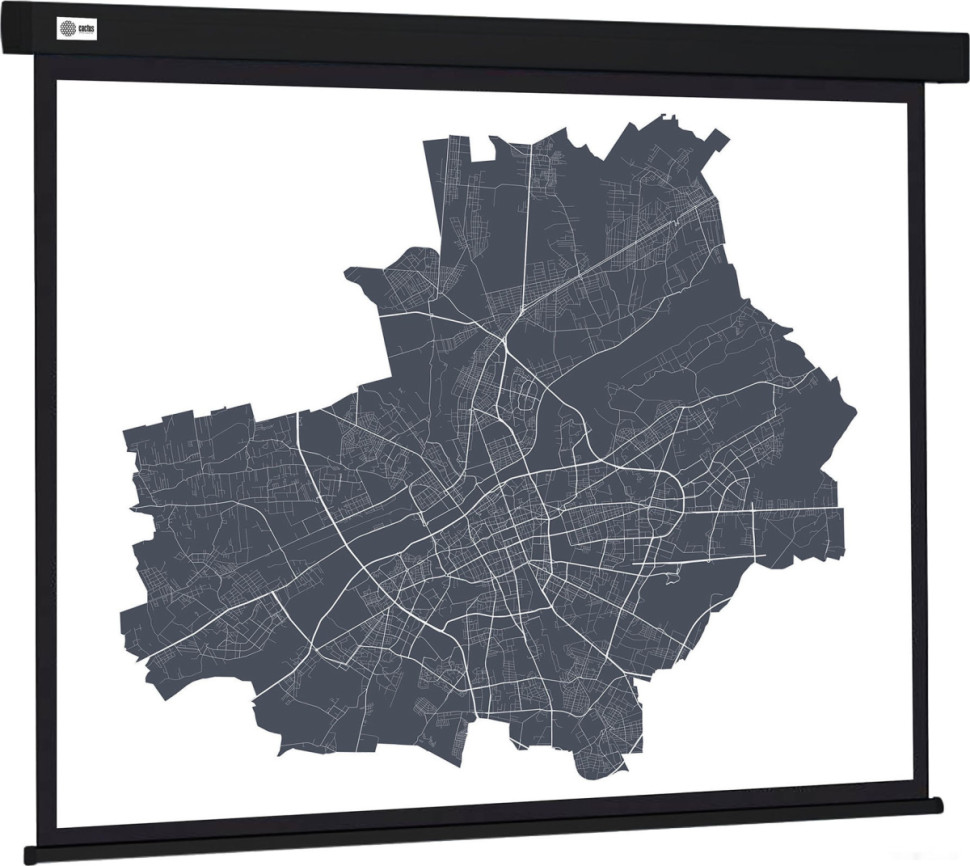 Проекционный экран Cactus Wallscreen 152x203 CS-PSW-152X203-BK