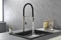 Смеситель Paulmark Barrel BA214029-BS (стальной)