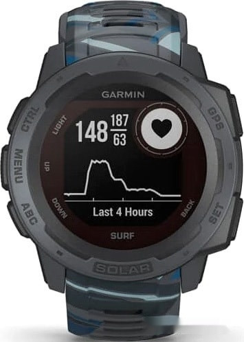 Умные часы Garmin Instinct Solar Surf Edition Pipeline