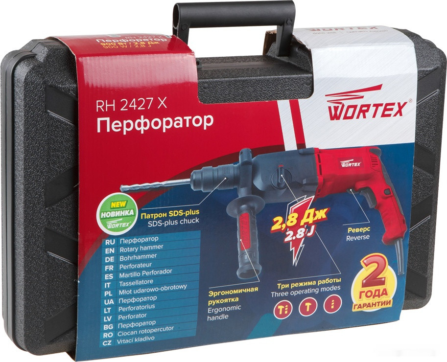 Перфоратор Wortex RH 2427 X [RH2427X1111]