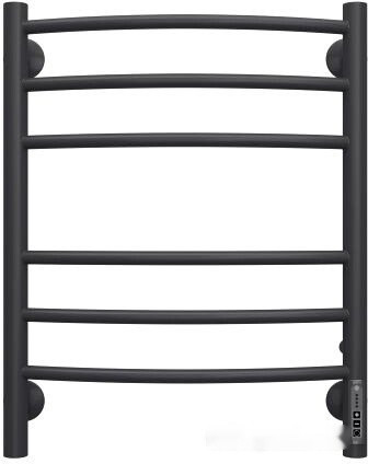 Полотенцесушитель Terminus Классик П6 450x600 КС 9005 бп электро (черный)