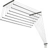 Сушилка для белья Comfort Alumin Потолочная 7 прутьев Black Diamond 140 см (алюминий) Сушилка для белья Comfort Alumin Потолочная 7 прутьев Black Diamond 140 см (алюминий)