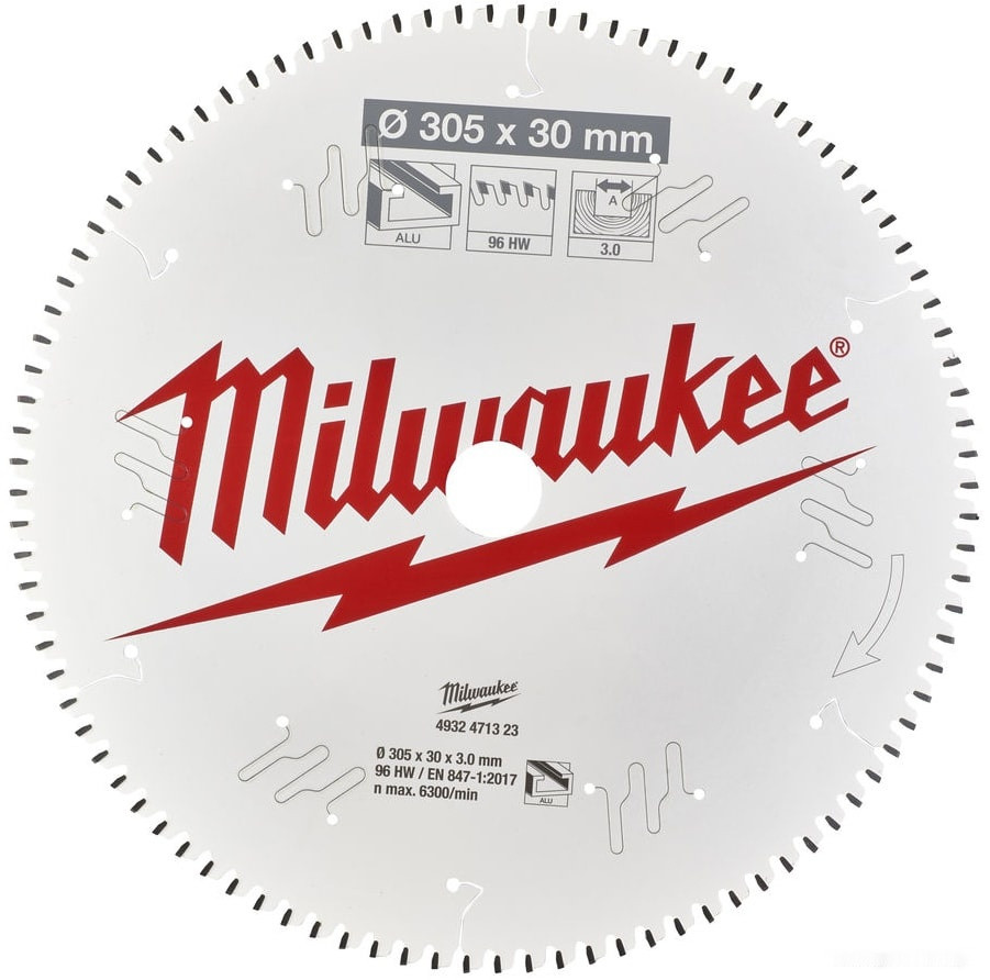 Пильный диск Milwaukee 4932471323