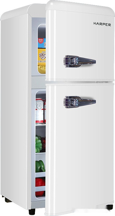 Холодильник HARPER HRF-T140M (оранжевый) Холодильник HARPER HRF-T140M (оранжевый)