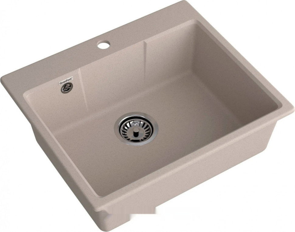 Кухонная мойка GranFest GF-UR-658 (песочный) Кухонная мойка GranFest GF-UR-658 (песочный)
