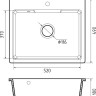 Кухонная мойка GranFest GF-UR-658 (песочный) Кухонная мойка GranFest GF-UR-658 (песочный)