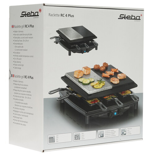 Электрогриль Steba RC 4 plus DELUX Электрогриль Steba RC 4 plus DELUX