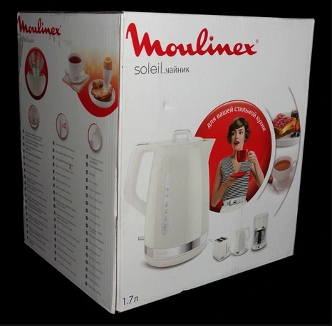 Электрический чайник Moulinex Soleil BY320A30 (бежевый)