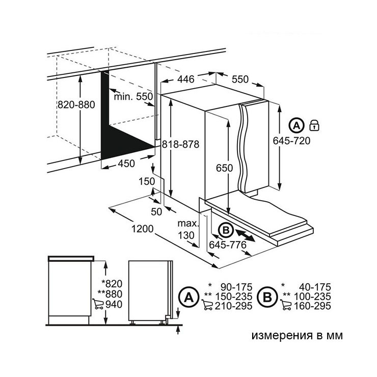 Посудомоечная машина Electrolux KESC2210L Посудомоечная машина Electrolux KESC2210L