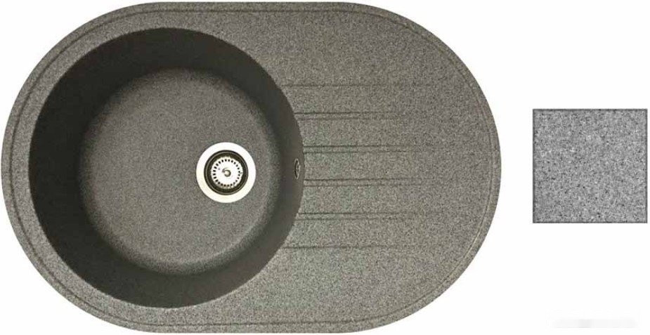 Кухонная мойка БелЭворс Rondo L + смеситель W74004-9 + дозатор L405-1 (серый/сатин) Кухонная мойка БелЭворс Rondo L + смеситель W74004-9 + дозатор L405-1 (серый/сатин)